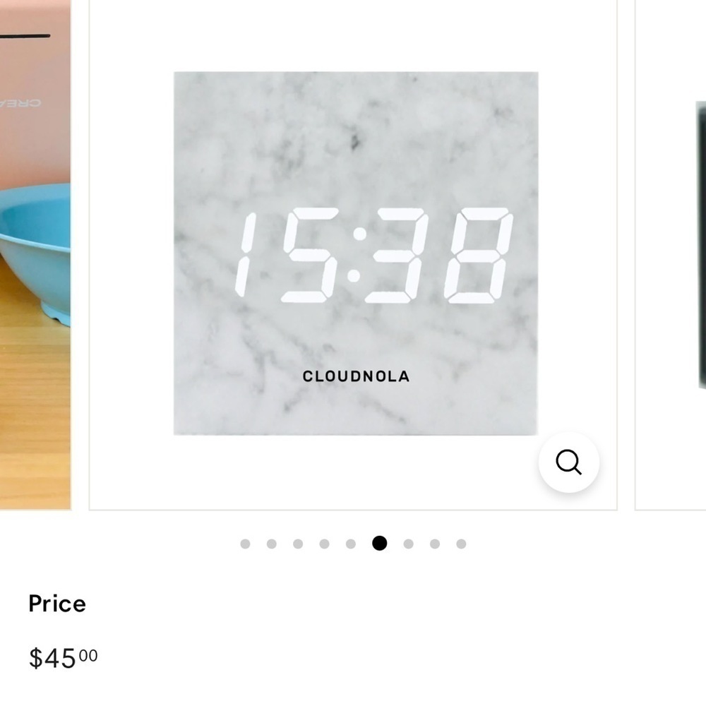 BRAND NEW CloudNova Block Clock - Picture 5 of 5